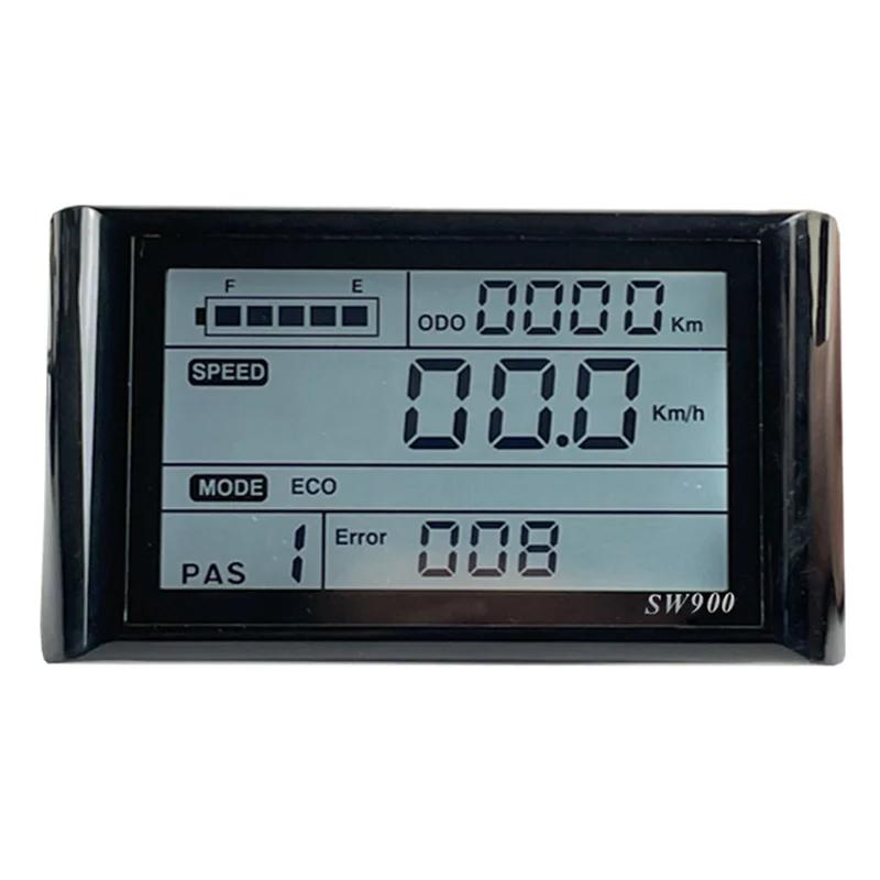 Ebike SW900 LCD ÷ ,   ӵ 跮,  ÷ ڵ  ,  24-72V